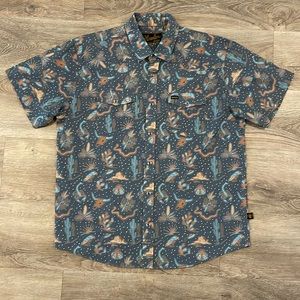 Howler Bros short sleeve western button down shirt